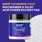 Niacinamide & Kojic Acid Cleansing Pads (50 Pads)