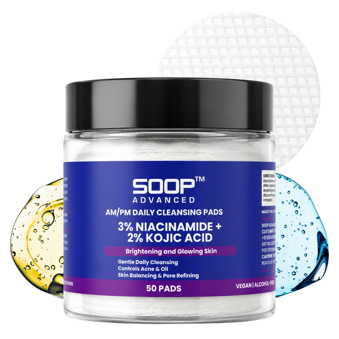 Niacinamide & Kojic Acid Cleansing Pads (50 Pads)