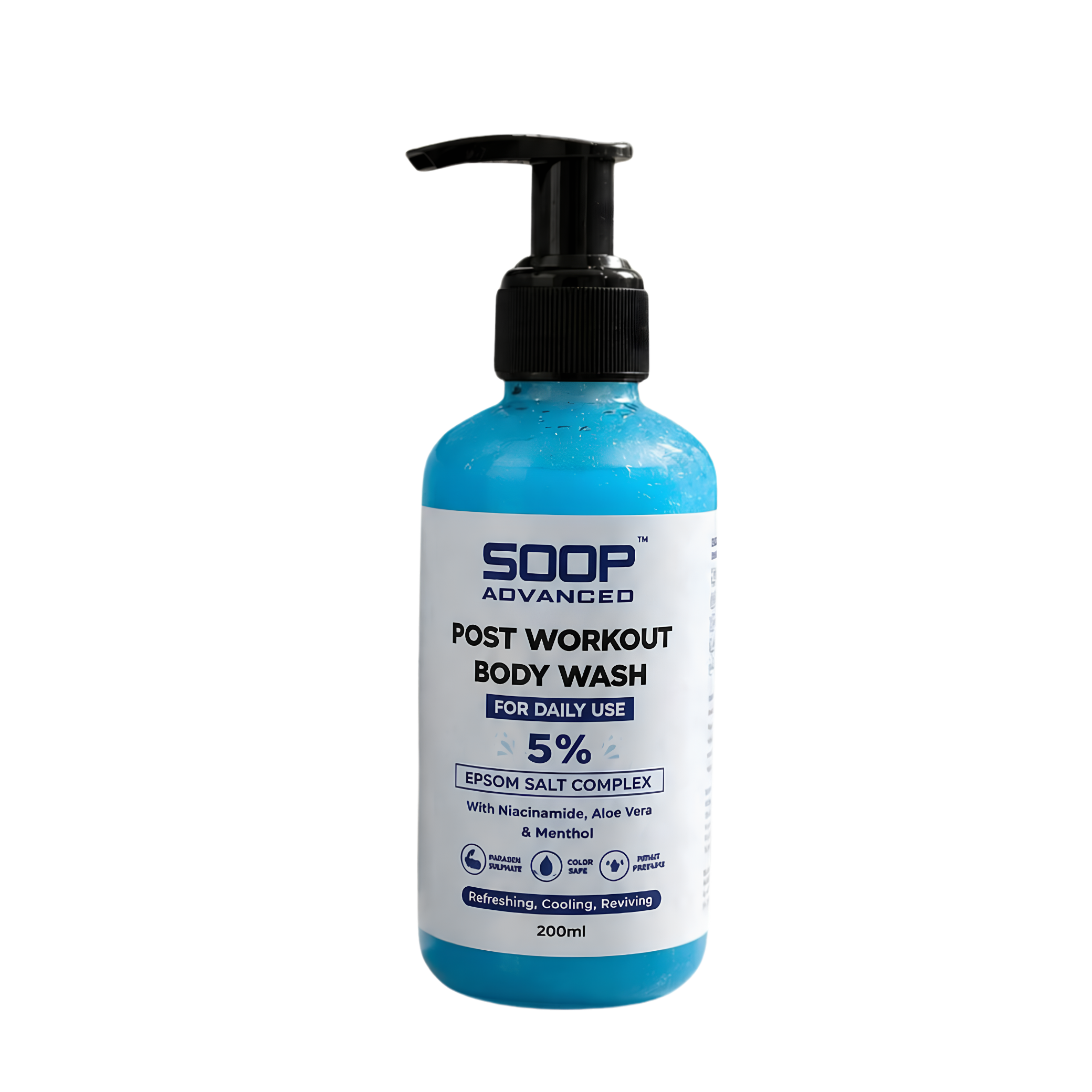 Post Workout Epsom Body Wash 200ml