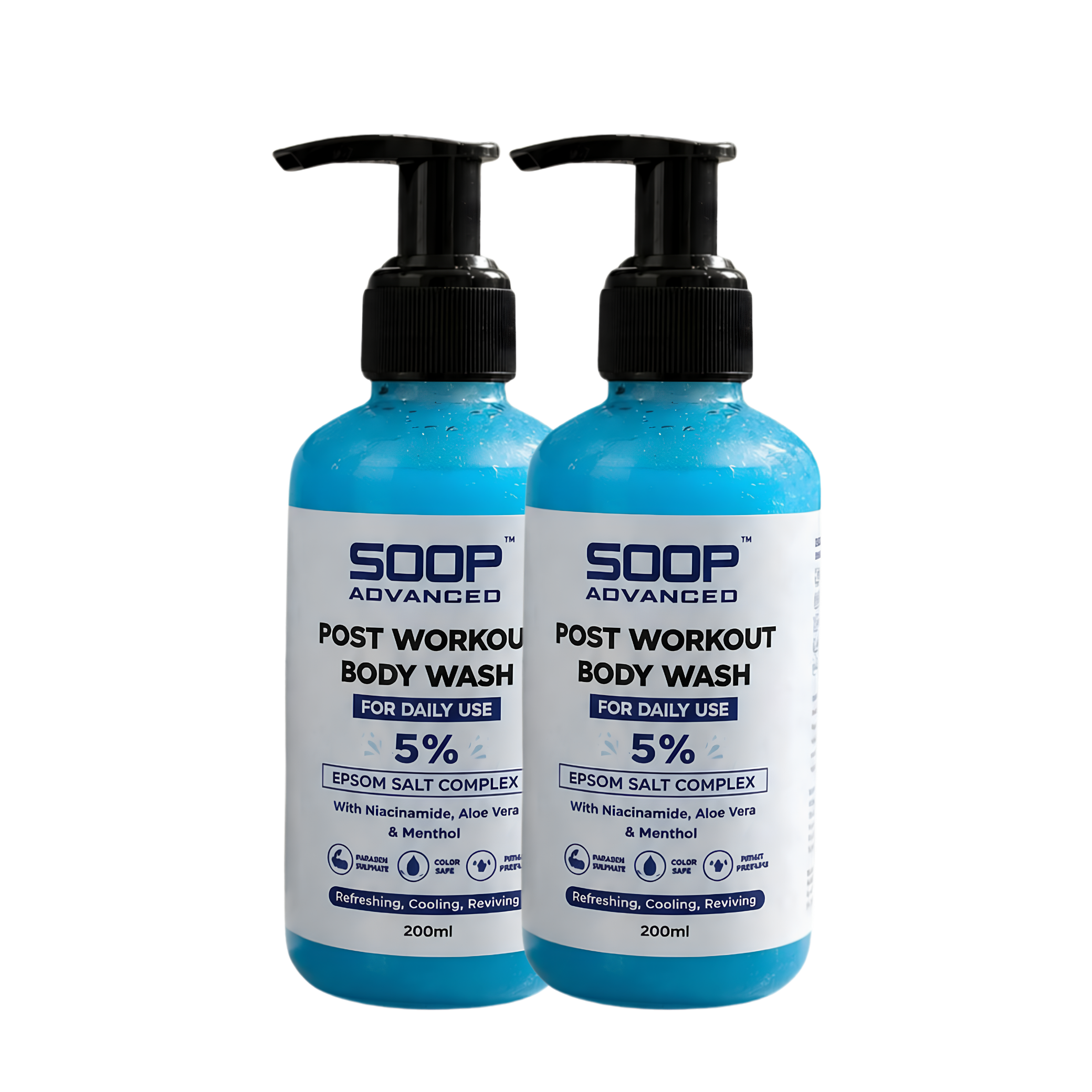 Post Workout Epsom Body Wash 200ml