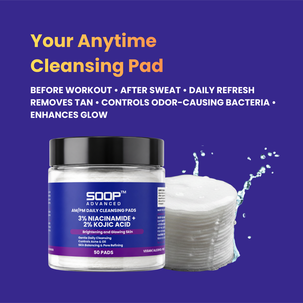 Niacinamide & Kojic Acid Cleansing Pads (50 Pads)