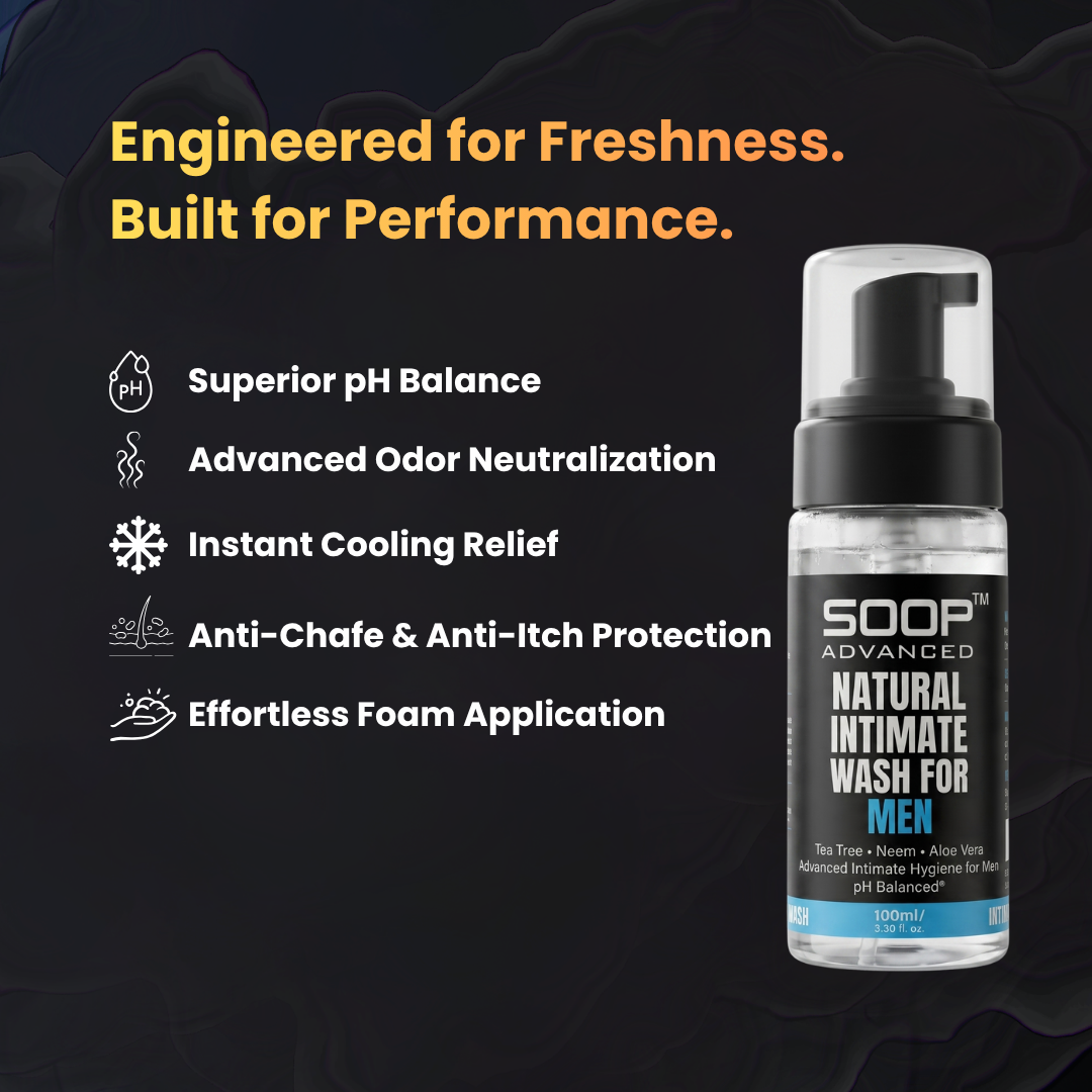 SOOP Advanced Natural Intimate Wash for Men 100ml